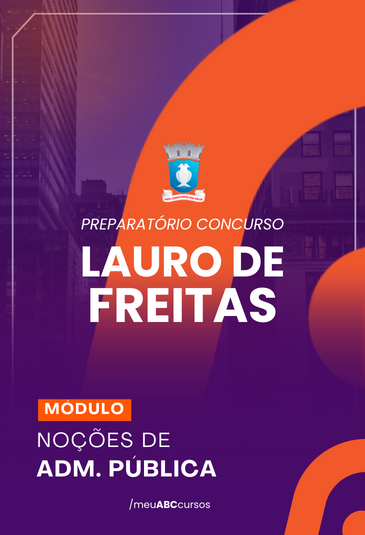 NOÇÕES DE ADM. PÚBLICA